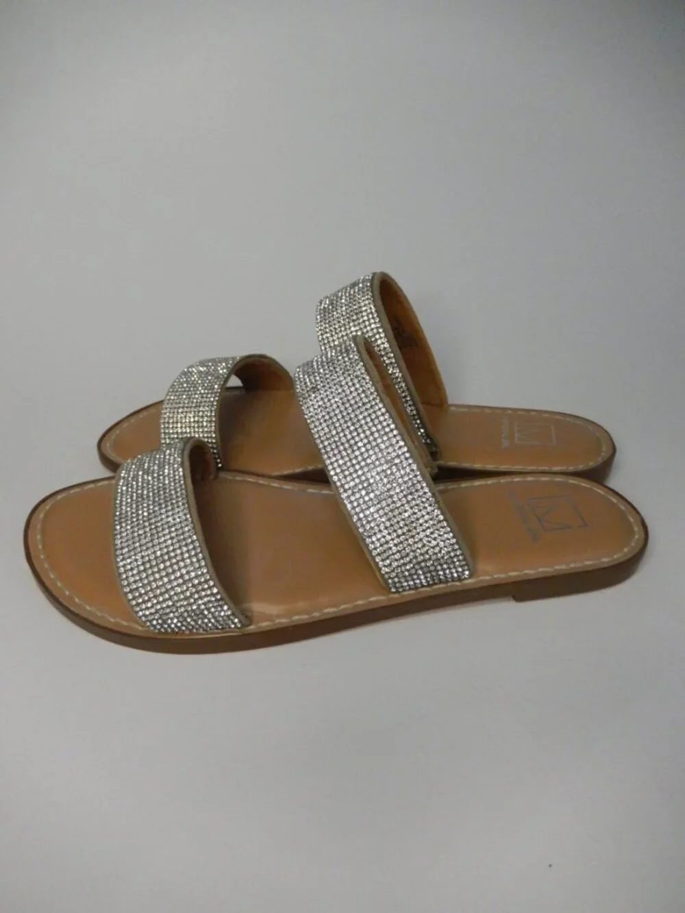 Material Girl by Madonna Bedazzled Women's Sandals (Size 6)